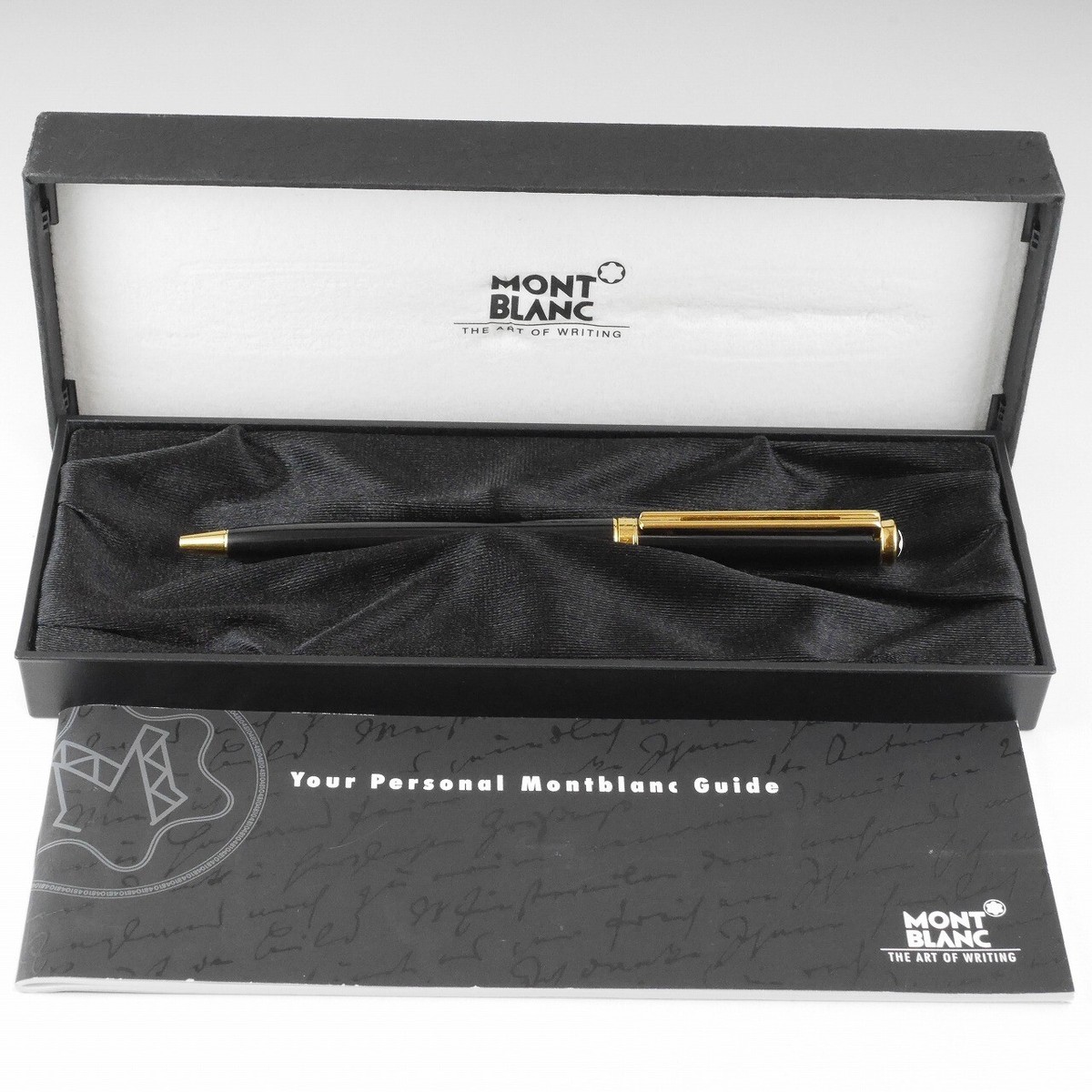 Montblanc Noblesse Oblige Black GT Ballpoint Pen with Box (used
