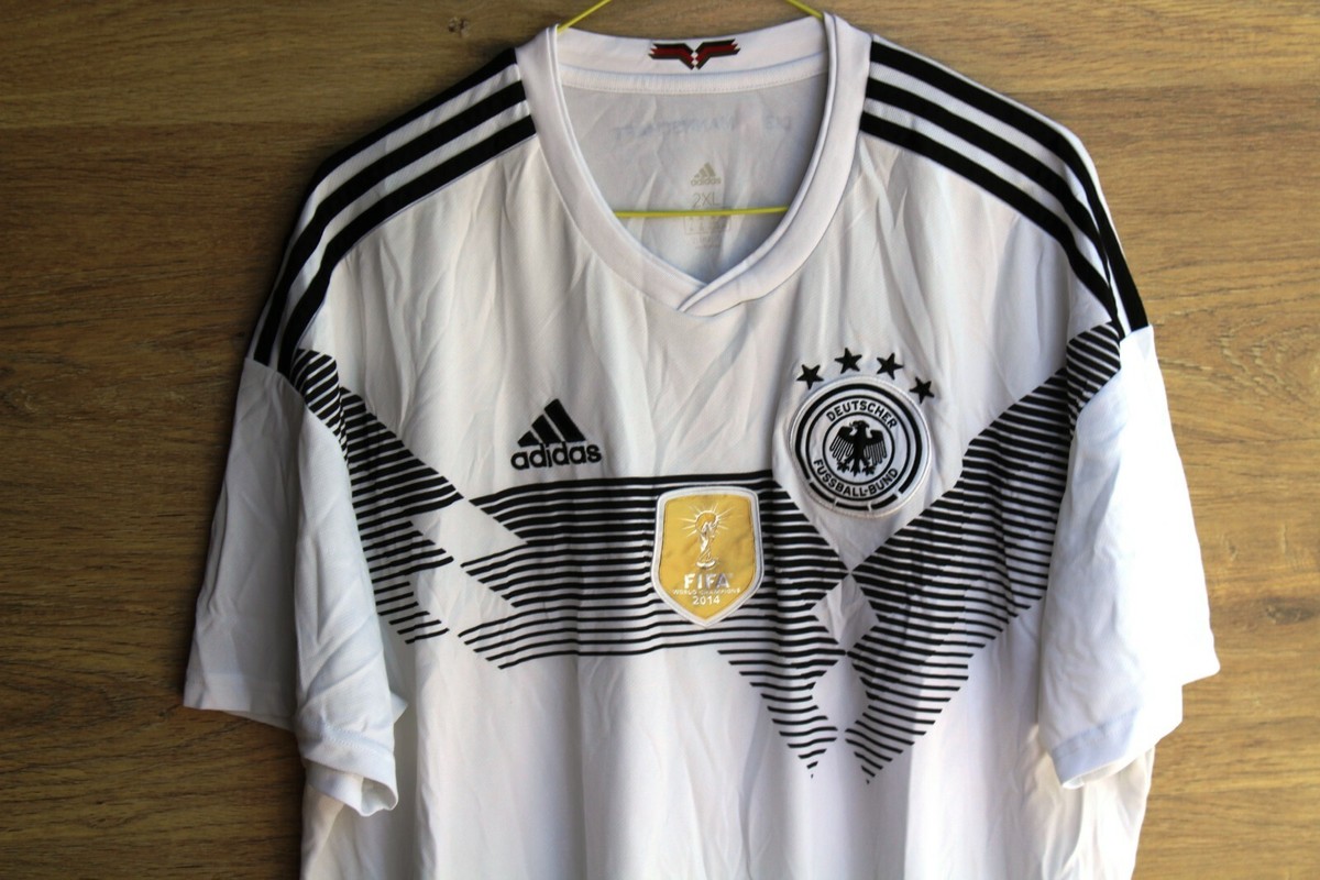 GERMANY NATIONAL TEAM 2018/2019 HOME FOOTBALL SHIRT JERSEY ADIDAS
