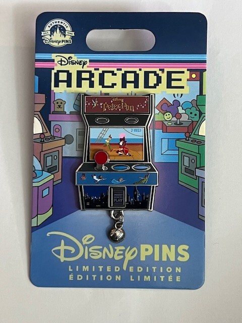 2023 Disney Parks Peter Pan Video Game Arcade Pin LE 4000 (B)