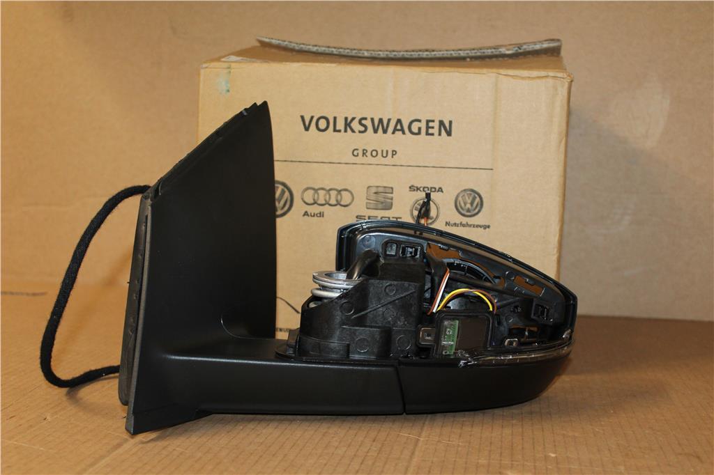 2014 Volkswagen Polo 6C2857507B9B9 Door Mirror LH Passenger for 