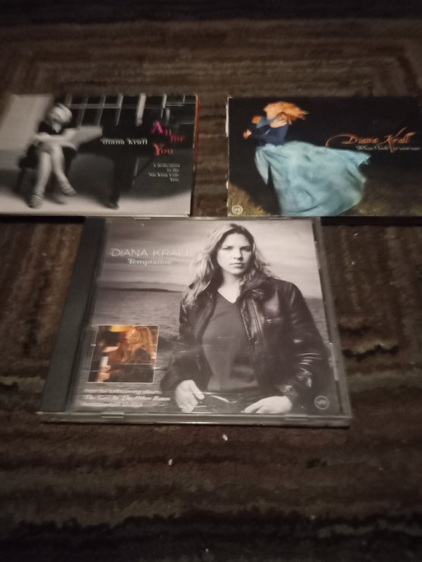 3 DIANA KRALL CDS JAZZ VOCALS GOOD TO VERY GOOD