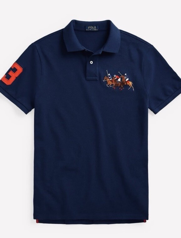トップス is-ness KNITTED BIG POLO Polo Ralph Lauren Knit Polo Shirt XXL Multi Color | eBay