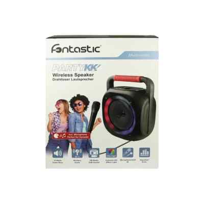 Fontastic- Karaoke -Mobiil-Bluetooth--Drahtloser Lautsprecher-Neu-Ungeöffnet