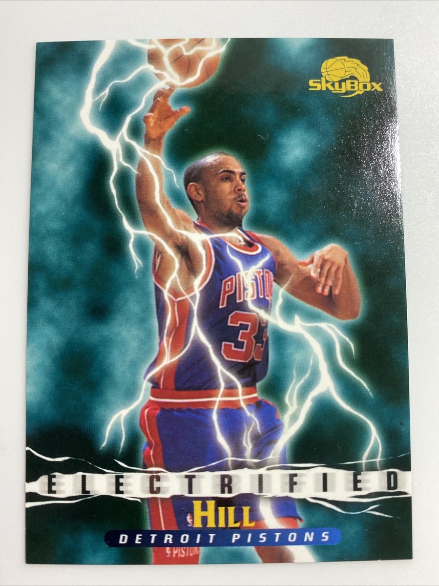 1995-96 Skybox Premium Electrified Grant Hill #283 Pistons