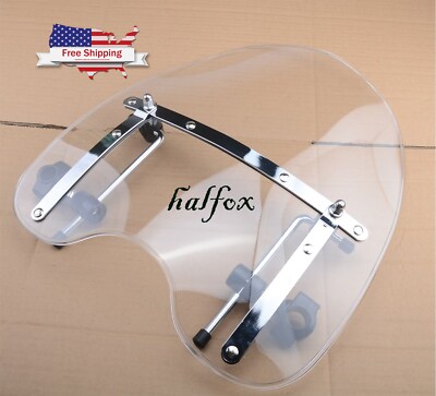 Clear  Windscreen Windshield For Honda Rebel CMX250 Magna Shadow VT600 750 1100