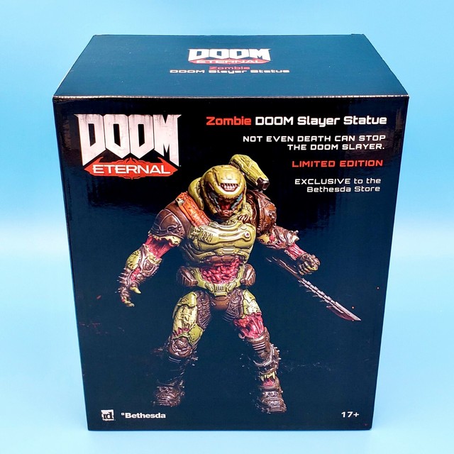 Doom Eternal Zombie Doom Slayer Statue 8
