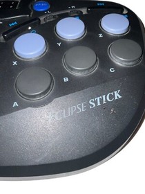 Eclipse Stick SV-462A Wired Joystick for Sega Saturn Untested