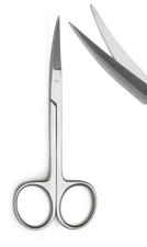 NEW 4.5" Iris Scissors Curved Tip Stainless Steel HIGH QUALITY