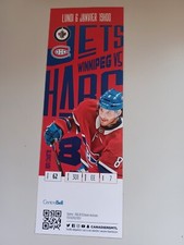 Ben Chiarot Ticket Stub Montreal Canadiens Habs Vs Winnipeg Jets 