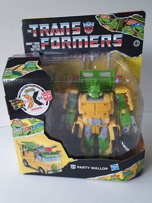 Transformers x Teenage Mutant Ninja Turtles Tmnt PARTY WALLOP - NEU OVP
