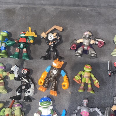 HUGE LOT Of 45 Imaginext TMNT Half Shell Heroes Figures Some Rare
