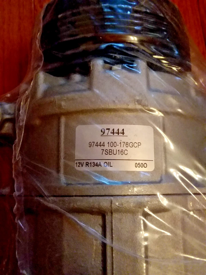 Compresor de aire acondicionado de aire acondicionado para BMW X5 3.0i deportivo utilitario 4 puertas 2003-2006 Foto 3 de 4