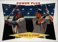 2009 Topps Heritage - Power Plus Manny Ramirez & Andre Ethier Dodgers Card #260