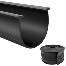 5/16" T Ends Garage Door Seals Bottom Rubber 16 Feet Fits U-Bottom Seal Weath...