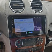 Android 14 Autoradio GPS Navi RDS F&uuml;r Mercedes Benz ML/GL Klasse W164 X164 05-11