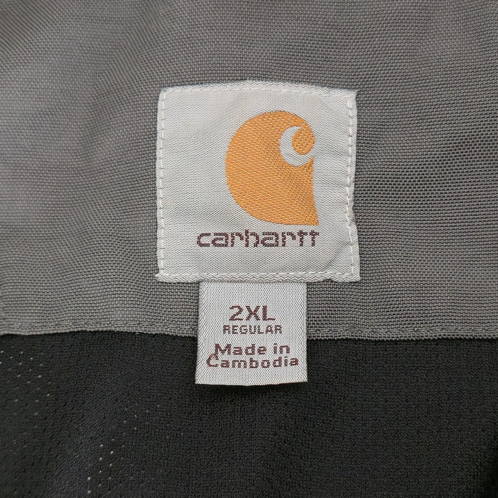 Cahartt Shoreline Waterproof Breathable Jacket Grey Men's 2XL REGULAR thumbnail 8