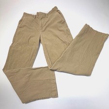Polo Ralph Lauren Boys Size 16 Corduroy Pants Tan Classic Straight Leg