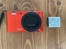PENTAX Optio RZ18 Orange Compact Digital Camera 16MP Tested Japan Seller
