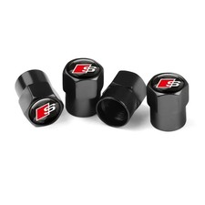 Tire Valve Stem Caps For Audi Metal Car Wheel Air Caps Auto Valve Stem Caps Acce Tire Valve Stem Caps For Audi Metal Car Wheel Air Caps Auto Valve Stem Caps Acce