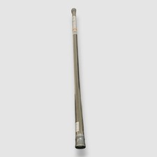 Kenney Silver Twist Fit No Tools Shower Curtain Rod, 42-72"