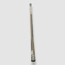 Kenney Silver Twist Fit No Tools Shower Curtain Rod, 42-72"