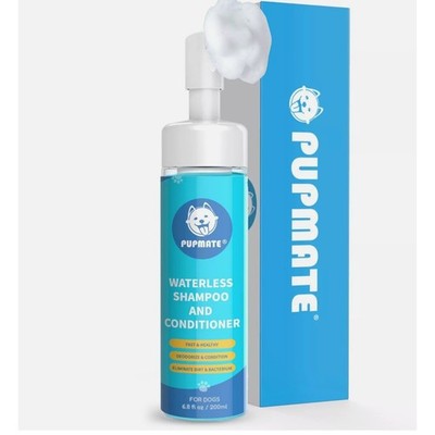 PUPMATE Paw Cleaner | No-Rinse Foaming Cleanser for Dogs Cats | 6.8 fl oz