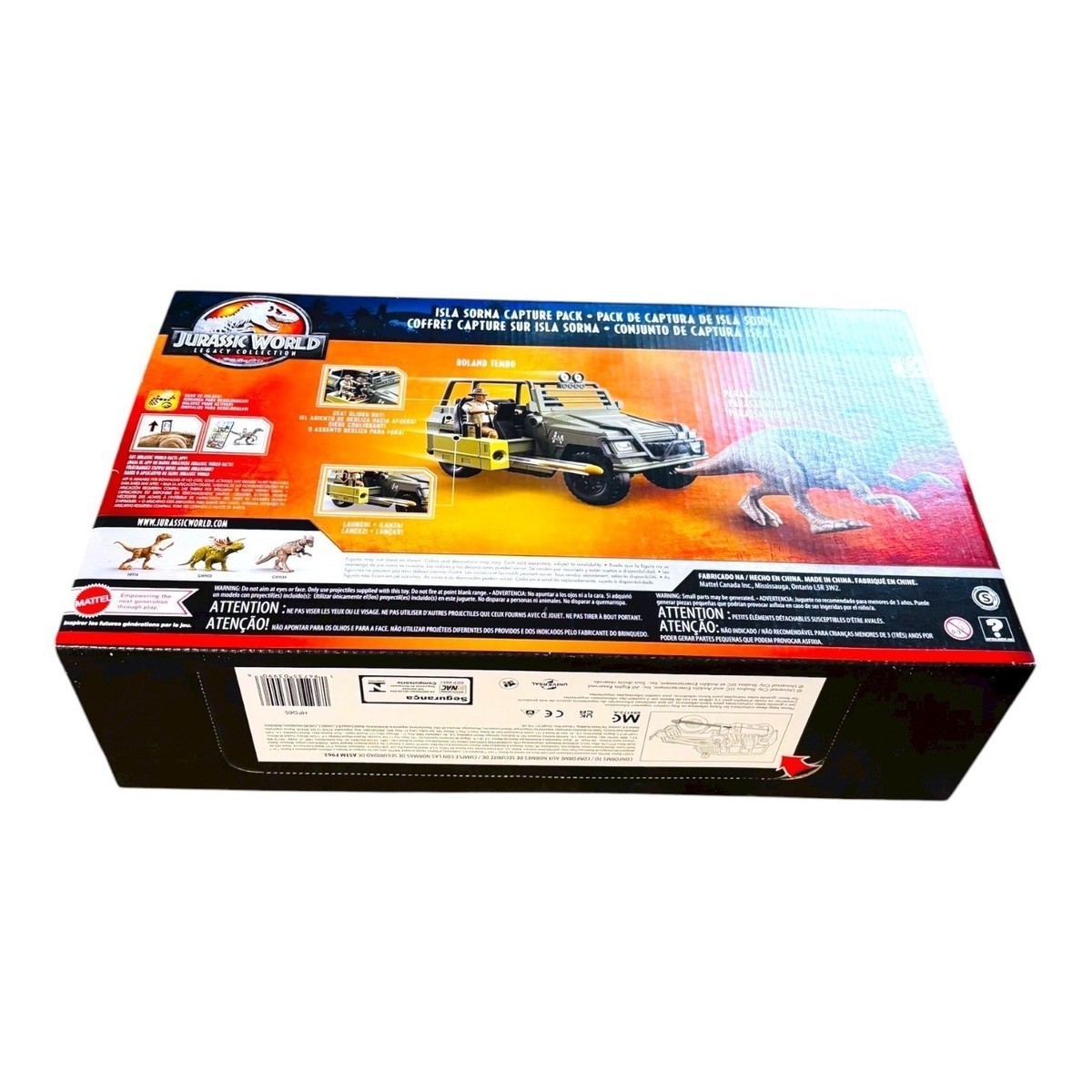 Jurassic World Legacy Collection Isla Sorna Capture Pack Vehicle