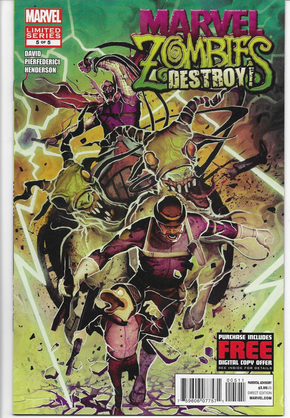 MARVEL ZOMBIES DESTROY #5 - Back Issue (S)