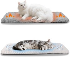 pet prime Cat Windowsill Mat, Cat Window Sill Bed with Two Non-Slip Removable W
