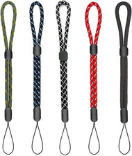5 Pack Wrist Lanyards Adjustable Length Lanyard,For Keys Car Flashlight Cell Pho