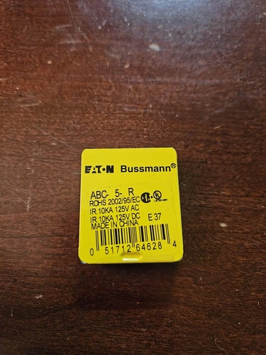 Fuses (ABC-5-R) (Lot of 5)