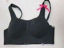 New Victoria's Secret VSX Featherweight Breathable Max Sports Bra Black Size 34B