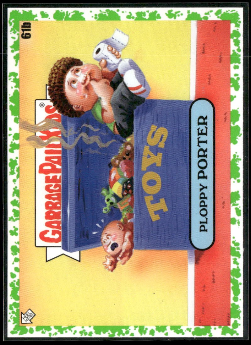2024 Topps Garbage Pail Kids: Kids-At-Play #61b Ploppy Porter Booger Green 6Ay