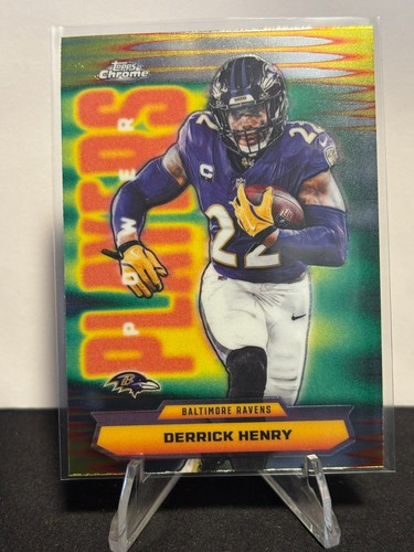 2025 Topps Chrome Derrick Henry Base (RAW)