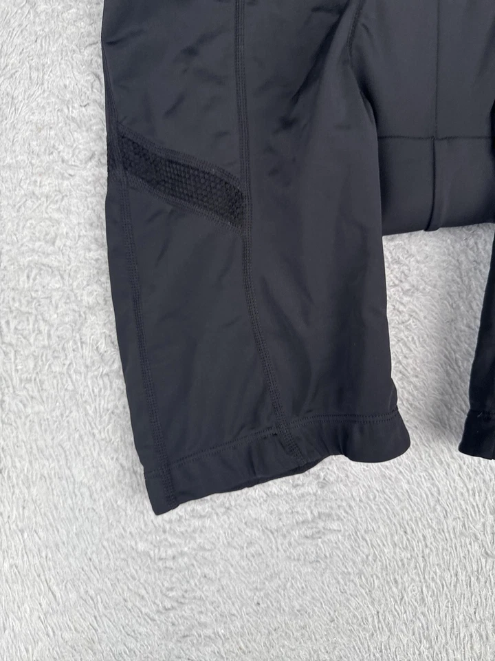 Pantalones Cortos Baleaf Mujer Medianos Negros Ciclismo Acolchados 3D Gamuza Spandex Bicicleta Foto 3 de 4