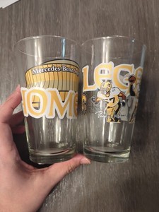 New Orleans Saints Legends & Home Superdome Coors Light NFL Beer Pint Glasses
