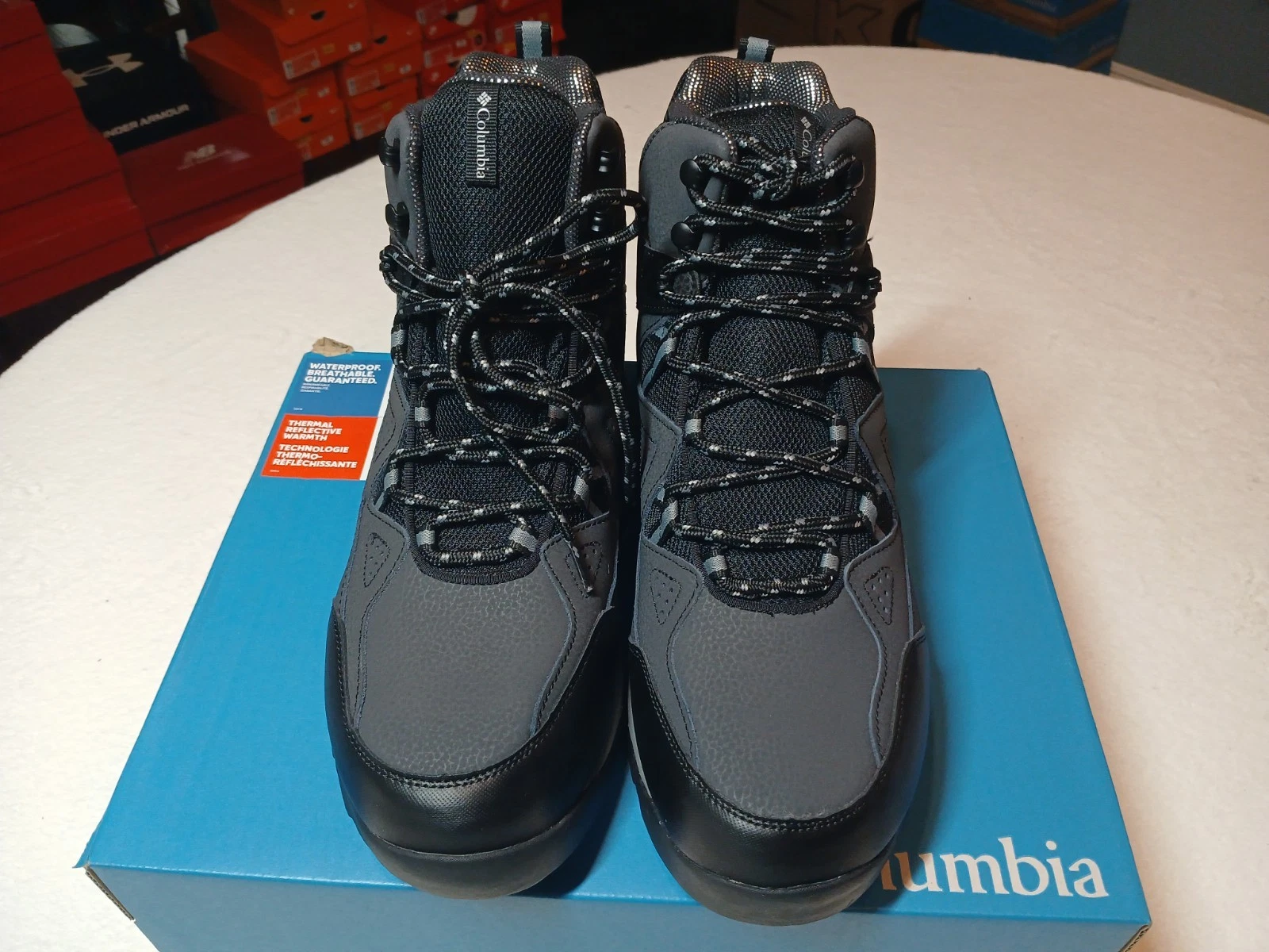 Columbia Men Liftop III Snow Winter Boots Insulated High Traction Waterproof 13