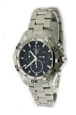 TAG Heuer Aquaracer Chronograph CAF101E 43mm Steel Grand Date Quartz Watch