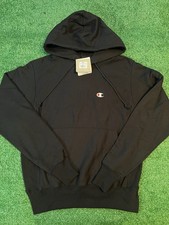 Champion Reverse Weave Black Hoodie Men  s Size Small Brand New MSRP 65