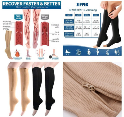 Kompressionsstrümpfe Stützstrümpfe Thrombose Kompression Strümpfe Herren Damen