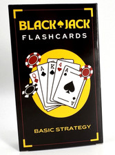 Blackjack Basic Strategy Flashcards for Beginners Casino Game Learning Cards NEW
