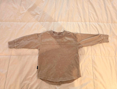 Olive + Scout Toddler Long Sleeve Shirt 18-24M Taupe Utility Pocket Tee