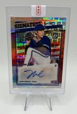 Panini 2020 Donruss Optic Signature Series Prizm Autograph /10 Hans Crouse Texas