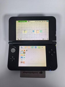 Nintendo 3DS XL Blue handheld game console used