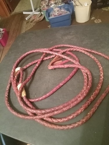 used leather riata 11 ft