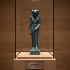 Ancient Egyptian Authentic Rare Goddess Sekhmet Figurine Egyptian BC