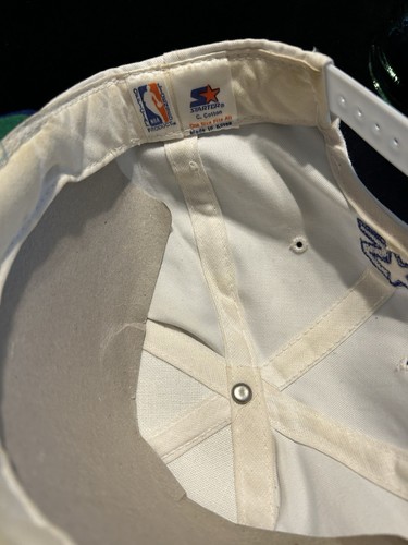 Vintage 1991 NBA All Star Weekend Starter Snapback Hat Cap Charlotte, NC - Picture 11 of 12