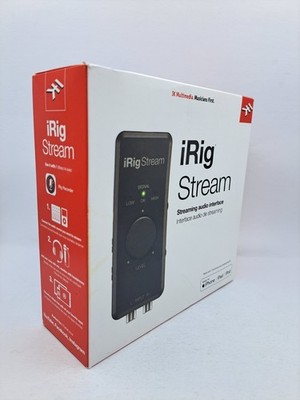 IK Multimedia iRig Stream Audio Interface für Streaming 24bit 48kHz      _0.25_5