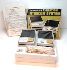 VINTAGE Archer 2-Station WIRED Intercom System Radio Shack 43-221 New orig box