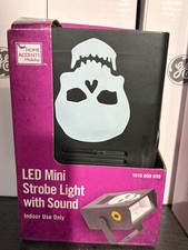LED Mini Strobe Home Accents Halloween with sound 1010808935 W/Battery